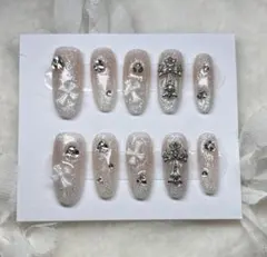 現品限りクロムネイル ピンク y2k シズニルック 地雷系 ギャル