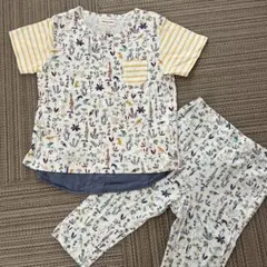 しお様専用！センスオブワンダー　トップス100cm スパッツ　ストライプズボン