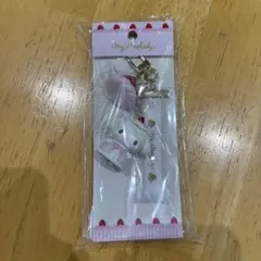サンリオ　キーホルダー（いちごホイップケーキ）マイメロディ