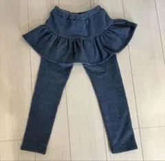 Bee フリル付きレギンス 120cm グレー