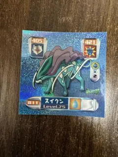 超希少 最強シール烈伝 ブルーメタリック スイクン - メルカリ