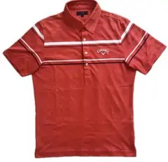 Callaway ゴルフ 半袖シャツ レッド LLサイズ