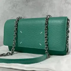 【極美品 RFID】メゾンマルジェラ チェーンショルダーウォレット 4ステッチのサムネイル