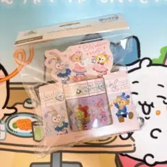 香港ディズニーランド　ダッフィー&フレンズ　マスキングテープ　15周年