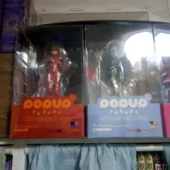 POP UP PARADE アスカ 綾波レイ フィギュアセット アクリル台座付
