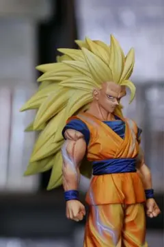 k*y様 ドラゴンボール リペイント 超サイヤ人3 孫悟空 一番くじ A賞
