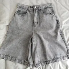 Rocky Monroe グレー デニムショーツ M