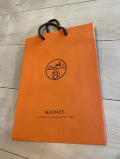 HERMES オレンジ ショップ袋