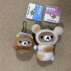 リラックマ　コリラックマ　草津りらっくまの湯限定　ぶら下げぬいぐる×10点セット リラックマ コリラックマ 草津りらっくまの湯限定 ぶら下げぬい