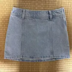 H&M Divided ライトブルーデニムミニスカート EUR 32