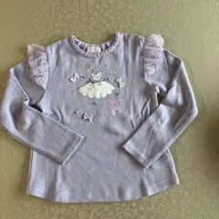 破格プリンセスデザイン長袖カットソーメゾピアノ130