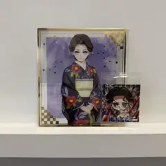 【新品 未開封】鬼滅の刃 珠代 クリア色紙 ウエハースシールセット