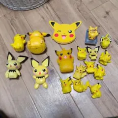 ポケットモンスター ポケモン【レトロ品 まとめ売り】ピカチュウ、ピチュウ