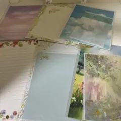 レターセット 便箋5枚 封筒5枚