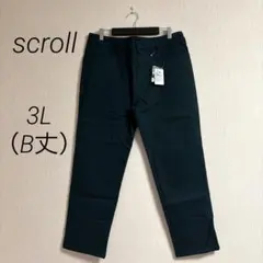 新品❣️scroll 蓄熱保湿すっきりパンツ 3L B丈 大きいサイズ ゆったりのサムネイル