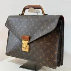 ■美品■LOUIS VUITTONルイヴィトン ビジネスバッグ エピ コンセイエ LOUIS VUITTON】 エピ セルヴィエットコンセイエ ビジネスバッグ
