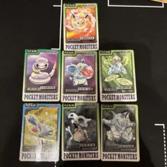 ポケモンゲットカード 図鑑カード7枚セットのサムネイル