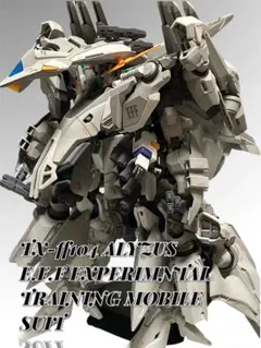 HG アリュゼウス 完成品 部分墨入れ 公式デカール 閃光のハサウェイ