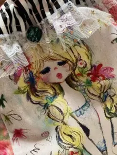 アドちゃん　巾着袋　水森亜土