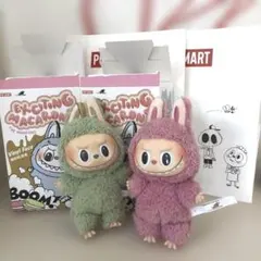 POP MART ラブブ Exciting Macaron 2体& シールセット