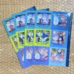 週刊少年ジャンプ 1/19発売号 付録 さむわんへるつ クリアカード 4枚セット