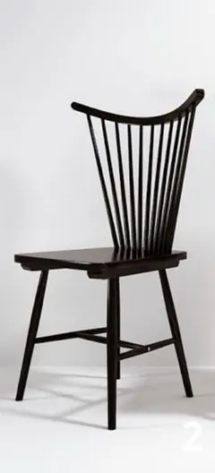 IKEA TRENDIG ダイニングチェア 黒 1脚 ダイニングチェア