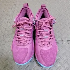 ASICSバスケットボールシューズ ノバサージロウ2 パープル　26.5