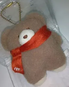 ほっこりモコモカ ボールチェーン付き マフラー ぬいぐるみ