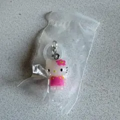 明治乳業 ハローキティ ポーションカップ キーホルダー ストラップ