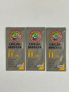 専用商品　オルガン ミシン針 家庭用HA×1「1袋5本入」6個セット30本