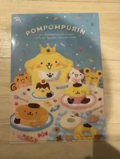 ポムポムプリン 30th Anniversary A4クリアファイル　非売品限定