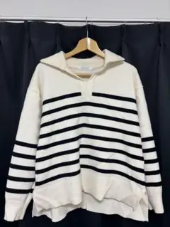 AMERICAN HOLIC ストライプニットセーター M