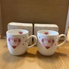 サンリオ リトルツインスターズ/キキ&ララ 陶器製マグカップ2点コリン