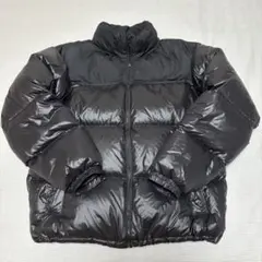 美品 GU ヌプシ ヒートパデッドスタンドカラーブルゾン ダウンジャケット XL