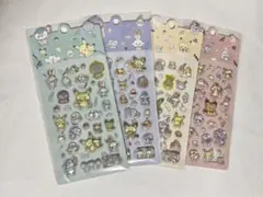 数量限定！ぷくっと硬い3D立体シール☆4枚セット