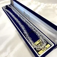 英雅堂 天然白水晶 ネックレス 約41cm ケース付き 本水晶のサムネイル