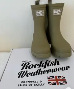 【ほぼ新品】ROCKFISH WEATHERWEAR レインブーツ
