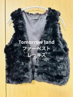 【本物】レッキス　ラビット　ファーベスト　ブラック