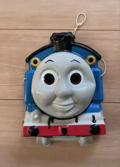 トーマス　お面　ポーチ