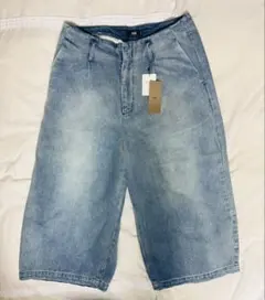 HARE ハレ 新品未使用タグ付き クロップドワイドパンツ デニム ジーパン M