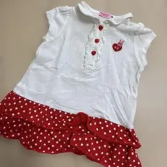 ホットビスケッツ　ワンピ　ミキハウス