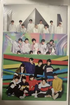 SnowMan クリアファイル 3枚セット