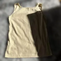 タンクトップ　イエロー