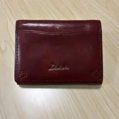 Dakota 三つ折り財布 レザー ボルドー コンパクトのサムネイル