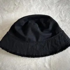 casita ブラック バケットハット　帽子　黒