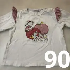 familiar 90 肩フリル長袖