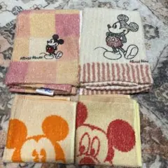Disney Mickey Mouse タオルセット　4枚