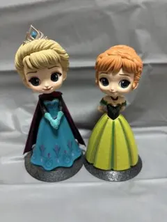 Qposket 冰雪奇緣 艾莎 安娜 加冕