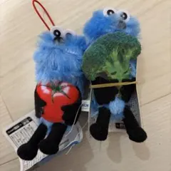 パペットスンスン　新鮮！食べ物　トマトとブロッコリー