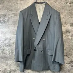 古着　90s ヴィンテージ ダブルテーラードジャケット　昭和レトロ　菅田将暉